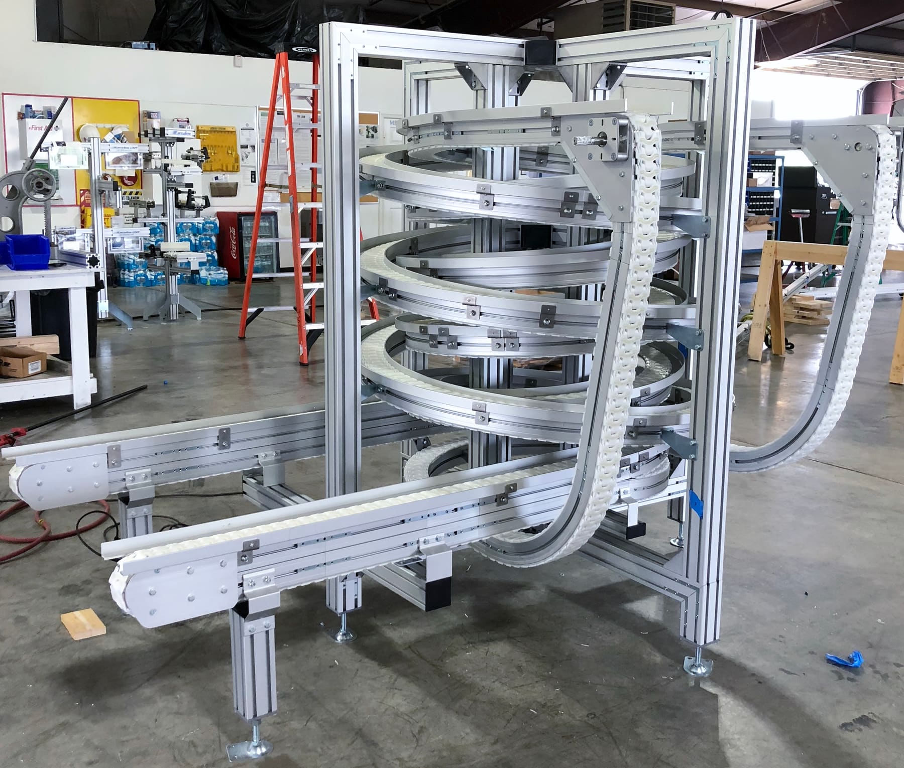 What happens when you use a revolutionary custom conveyor?