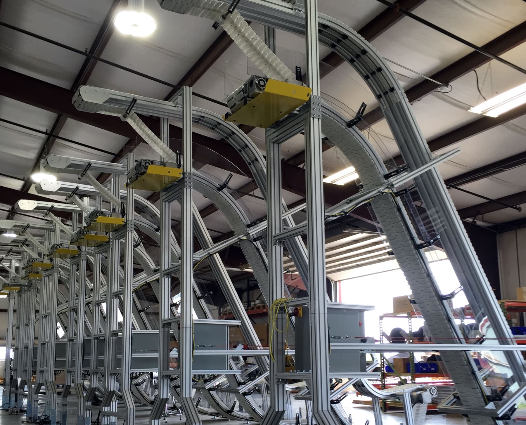 Aluminum conveyors